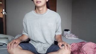 The hottest bitch dominates a guy with Femdom facesitting and handjob in doggy style