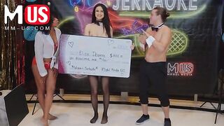 Hot celebrity Eliza Ibarra rides Jay Romero’s cock