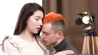 Day pickup results in hot sex with a young girl