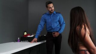 TSA agent found my naughty toys in my bag and took me to his office for a strict check