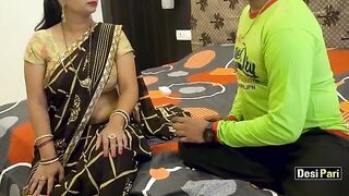 Desi Pari’s hot step mom saved her from divorce in Hindi audio