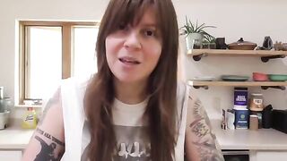 A neighbor with a weird Wisconsin accent begs for your cock and creampie POV