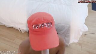 The racing girl today took part in anal sex for the first time