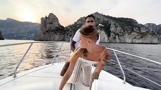 Date night on the boat ends with a bang, the captain got wild