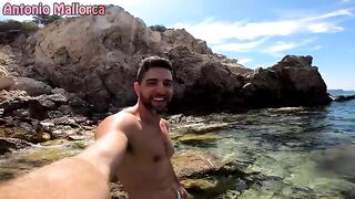 A skinny teen girl got banged hard on a public nude beach