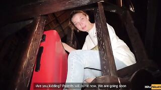 My little stepsister is sucking my dick for no reason - POV 4K