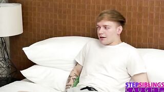 A guy found out he was getting fucked by his stepsister in a steamy scene