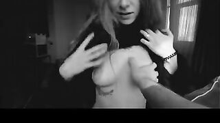 A beautiful girl has a wet pussy and she likes to be fucked in it