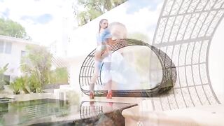 Brunette babe Hime Marie in anal threesome and DP action
