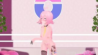 Hentai VTuber experiences anal for the first time in this intense scene