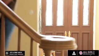 Carter Cruise practices with her friend Riley Reid to become a good masseuse