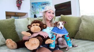 Juicy PAWG Zoey Monroe fucked in the ass by a horny Frenchman
