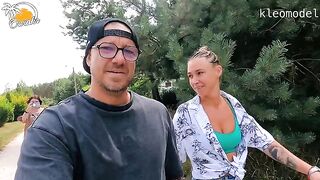 Real couples Fucking in Public - Owiaks Couple & KleoModel Action