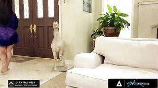 Reena Sky makes a bold move with her neighbor in a steamy tape