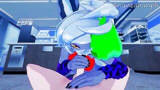 Five Nights at Freddy's Roxanne Wolf gets fucked in a steamy scene