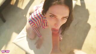A young girl wanted to get a creampie very badly