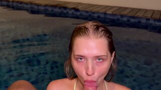 A girl from California loves swimming and getting fucked