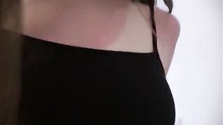 The big step sister shares her bed with her younger brother in a steamy scenario