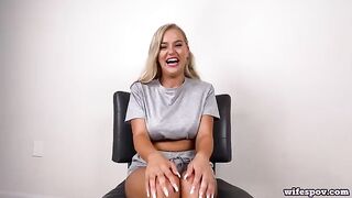 A girl with big natural boobs knows how to fuck well