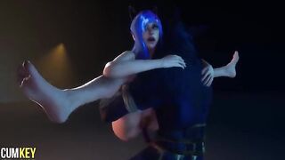 Furry breeding with a hot cat girl in 3D porn wildlife