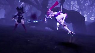 Under The Witch Alpha - Hero Alice's introduction scene