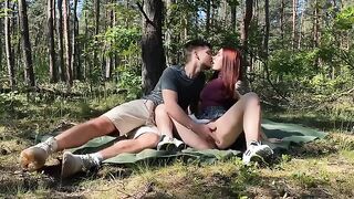 Amateur LeoKleo couple gets creative with public sex in the park
