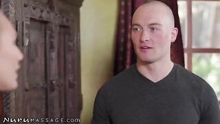 AJ Applegate gets naughty with her BFF's stepbro in a steamy session