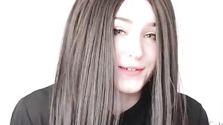 A hot girl is trying to help a guy with his phone settings
