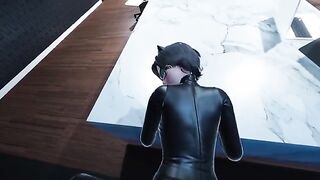 Catwoman Pov in the office is a good sample of a hentai video