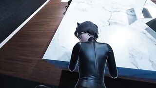 Catwoman Pov in the office is a good sample of a hentai video