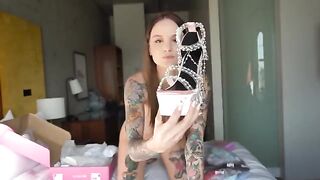 I tried on see through lingerie and uploaded it to Youtube, oops!