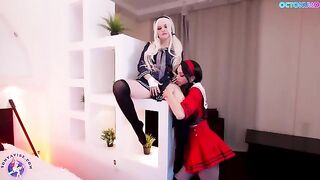 Octokuro fucks her horny Babydoll cosplay doppelganger