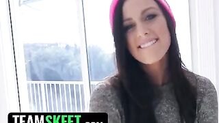 Pervert guy fucks his neighbor Whitney Westgate, the blue-eyed stunner
