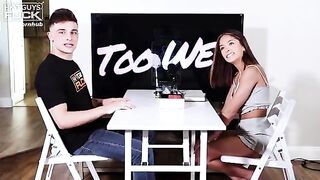 The HGF Experience Live Sex Gameshow - Chase Man Takes on This Petite Insatiable Babe!
