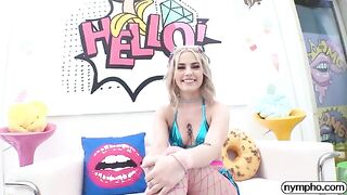 The petite nympho girl Chanel Camryn is hungry for cock, always