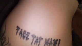 Passionate pussy fuck with a messy finish, just rough enough