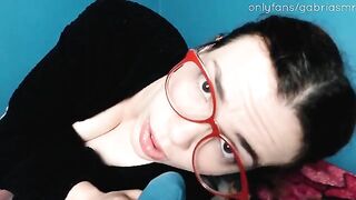 The redhead nerd is having sex with her friend while her mom is nearby - Gabri ASMR