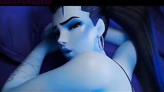 Overwatch Widowmaker Hentai Compilation in HD quality