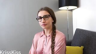 The hot English tutor is fucking with her student at home