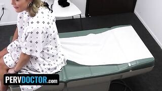 Doctor's office roleplay with big-assed babe Mimi Monet and a thick cock