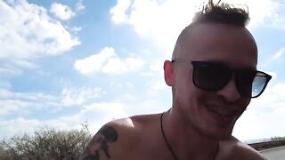 They thought we were bloggers and allowed us to fuck them on the beach