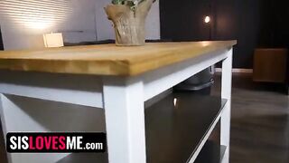 Fitness girl Cece Capella fucks with her stepbrother in a steamy scene