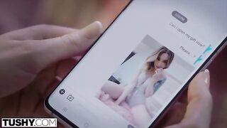 Petite blondie gets her asshole gapped by an older man in HD