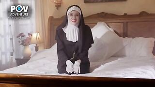 A real adventure for the man who has never seen a nun getting fucked before