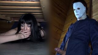 The girl was fucked in a costume on Halloween night
