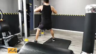 I crushed on my fitness colleague and we fucked in the gym restroom