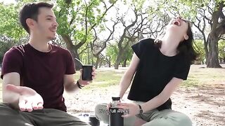How a day at the park ends with a blowjob?