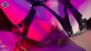 A nun costume party turns into rough sex with a stepbrother, in a wild 4K scene