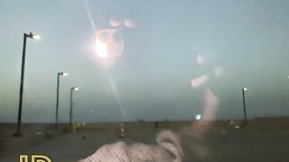 Cute girl fucks with a guy in the car in the parking lot