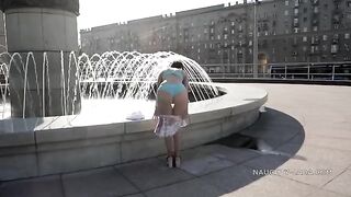 Sometimes I wear underwear... but anyway get naked outdoors